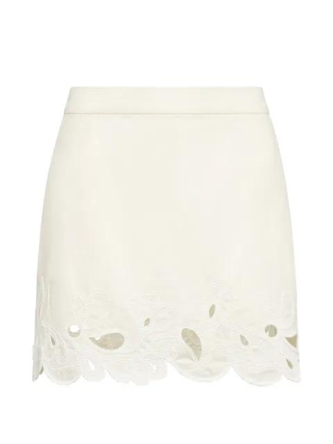 Bonnie Paisley Bloom embroidered skort by CINQ A SEPT