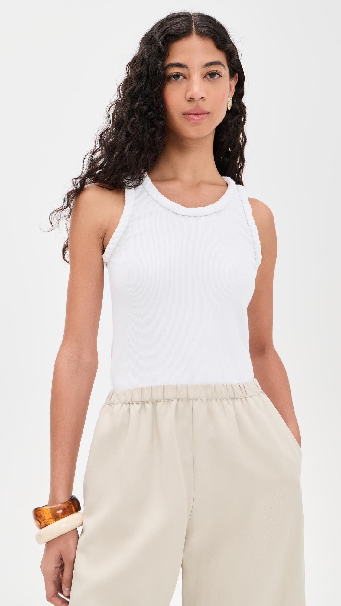 Braided Tank Top by CINQ A SEPT