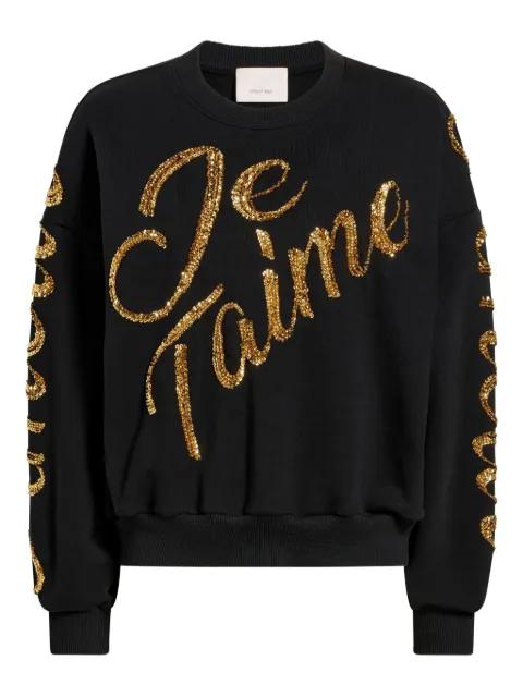 Brandy loveletter sweatshirt by CINQ A SEPT