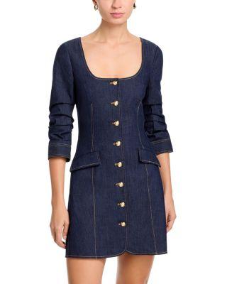 Caidin Denim Minidress by CINQ A SEPT