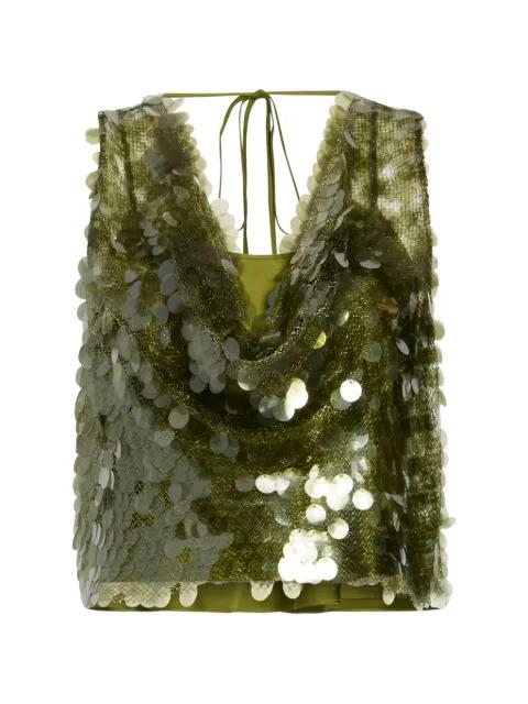 Calista sequin top by CINQ A SEPT