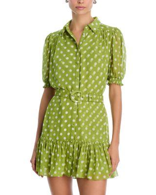 Camille Belted Mini Dress by CINQ A SEPT