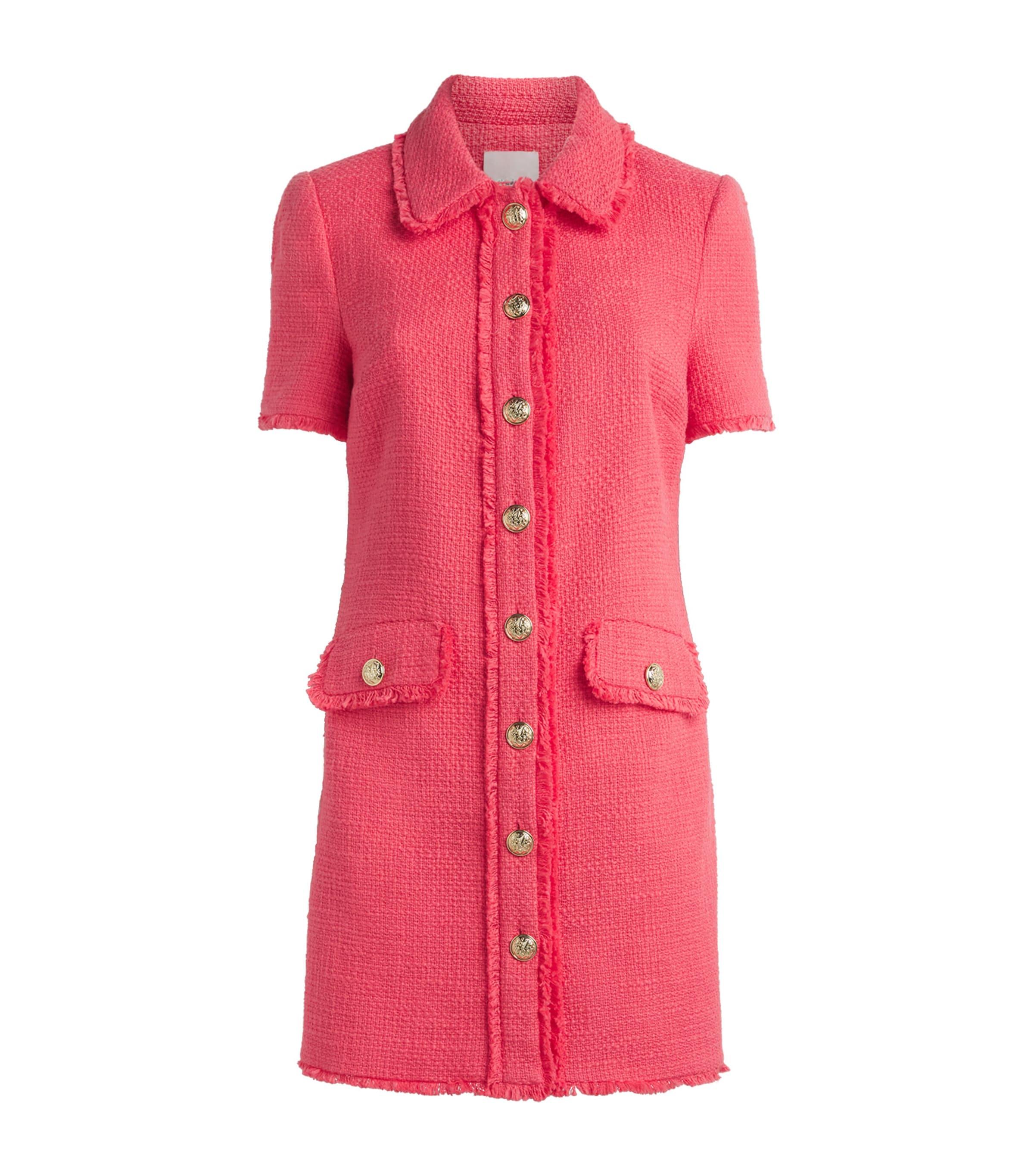 Cinq A Sept Tweed Pammy Mini Dress by CINQ A SEPT