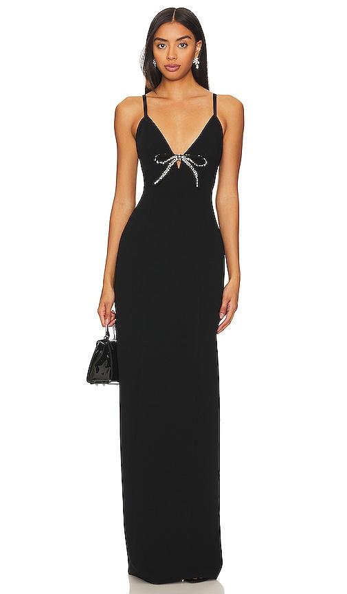 Cinq a Sept Adele Dress in Black by CINQ A SEPT