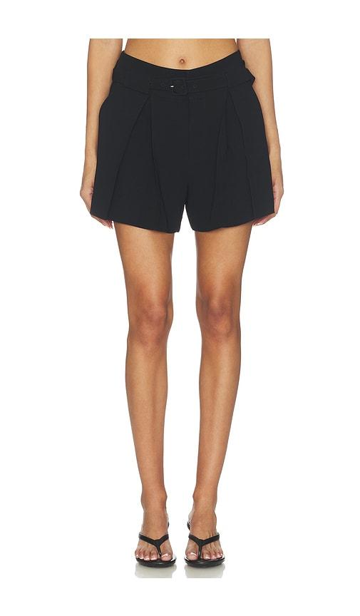 Cinq a Sept Kama Short in Black by CINQ A SEPT