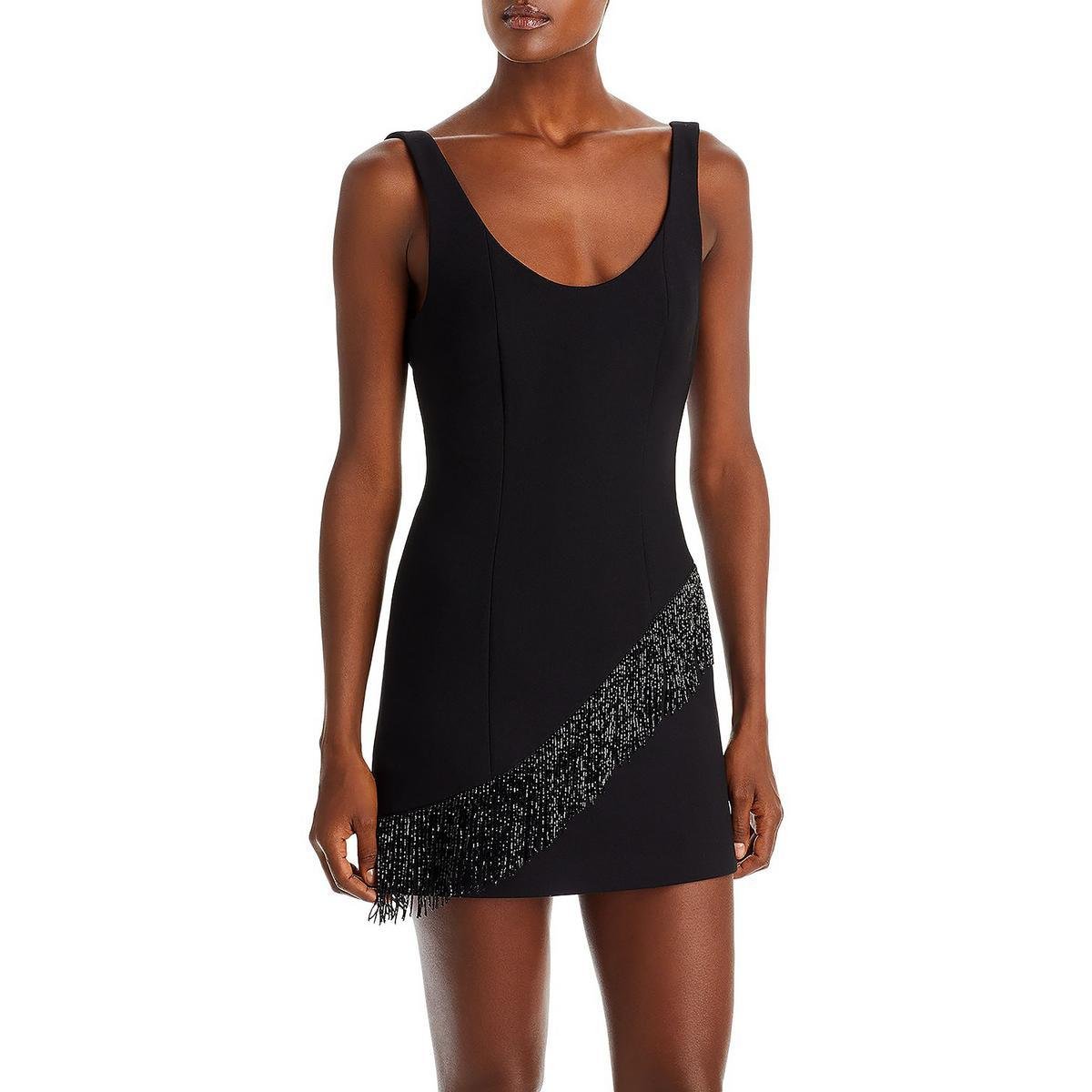 Cinq a Sept Womens Alanna Beaded Mini Cocktail and Party Dress by CINQ A SEPT