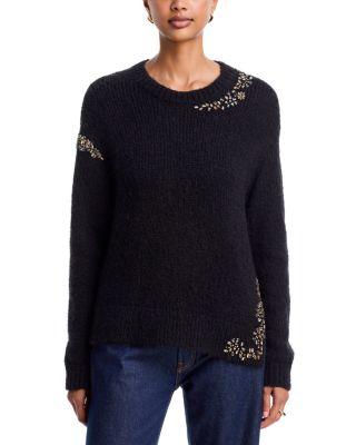 Crystal Lace Lilliana Sweater by CINQ A SEPT