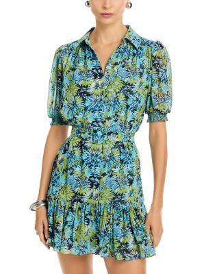 Dahlia Print Halbini Dress by CINQ A SEPT