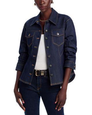 Denim Shirt Jacket by CINQ A SEPT