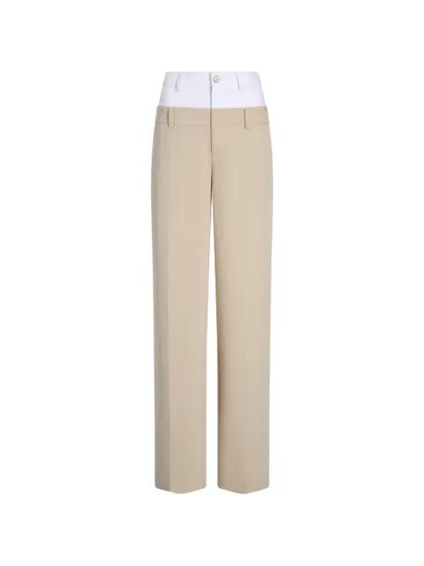 Dionne double-waistband trousers by CINQ A SEPT