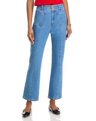 Dorothea High Rise Ankle Jeans in Horizon by CINQ A SEPT