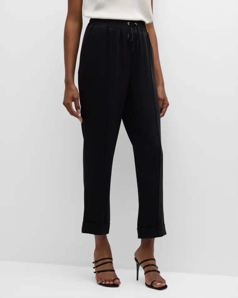 Everly Cropped Drawstring Pants by CINQ A SEPT