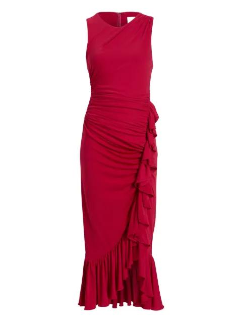 Fatima ruffled midi dress by CINQ A SEPT