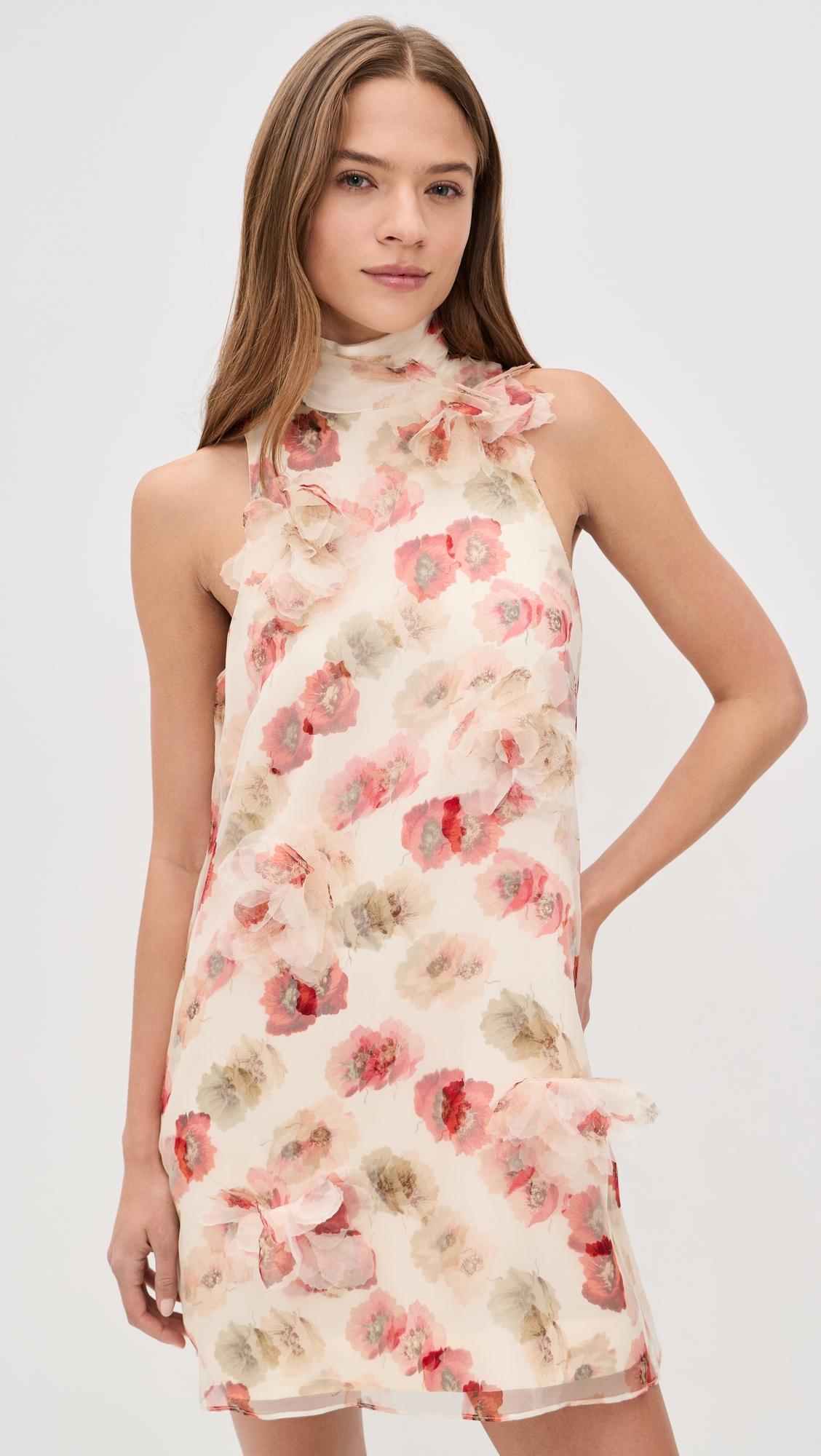Floating Poppies Sylvia Dress by CINQ A SEPT