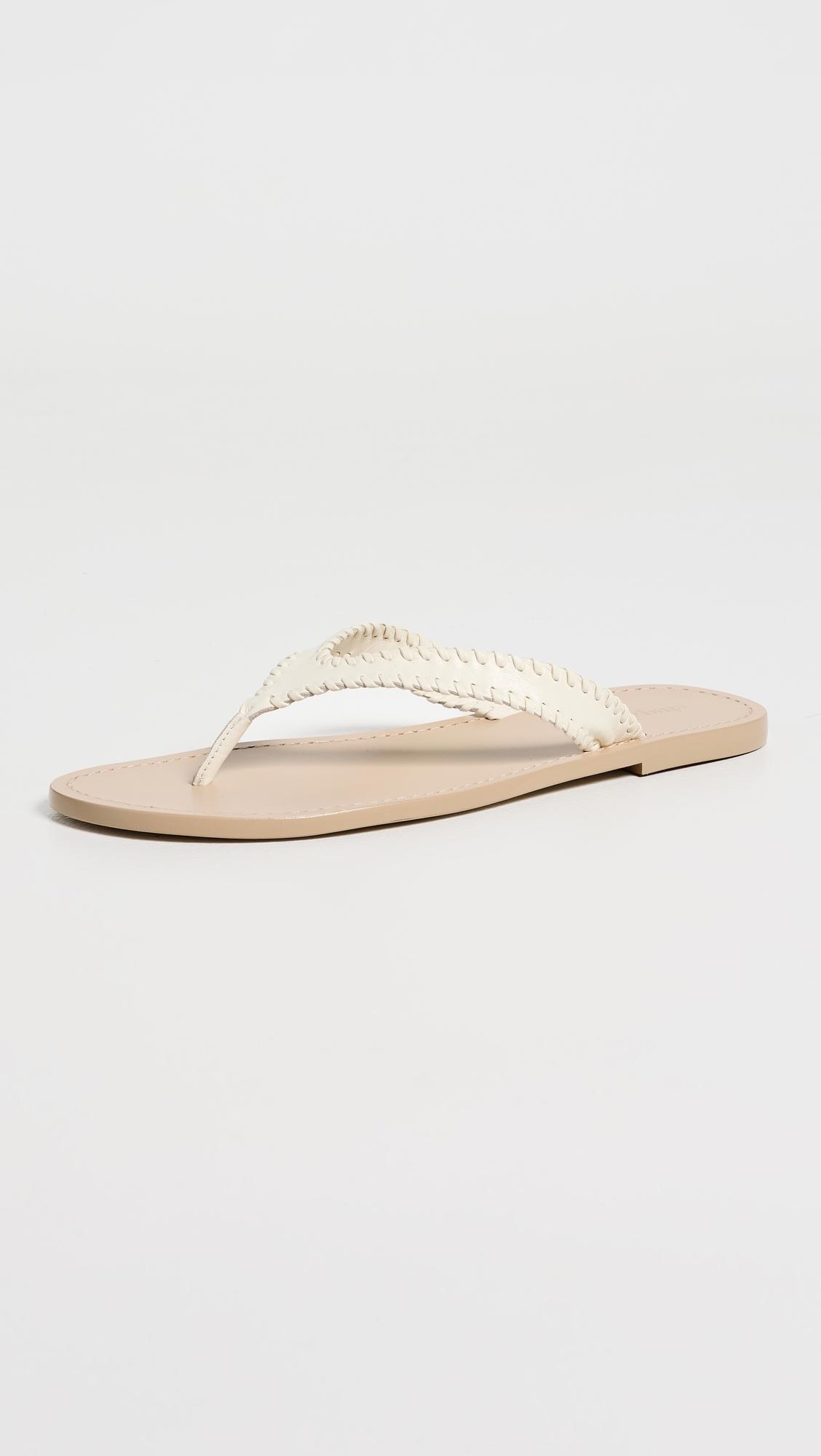 Jessica Leather Sandals by CINQ A SEPT