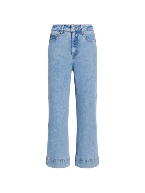 Joey cropped wide-leg jeans by CINQ A SEPT