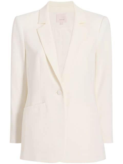 Karlie notched-lapel single-breasted blazer by CINQ A SEPT