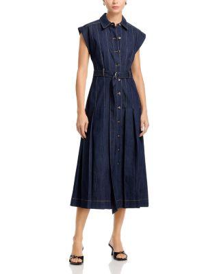 Karter Denim Dress by CINQ A SEPT