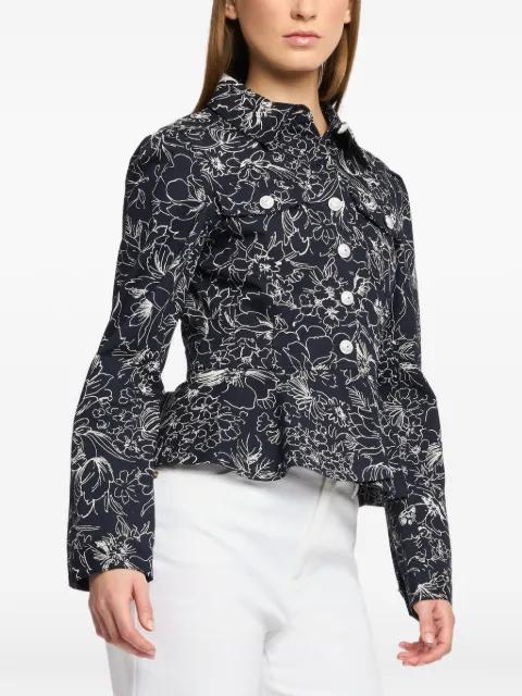 Lainy floral-print jacket by CINQ A SEPT