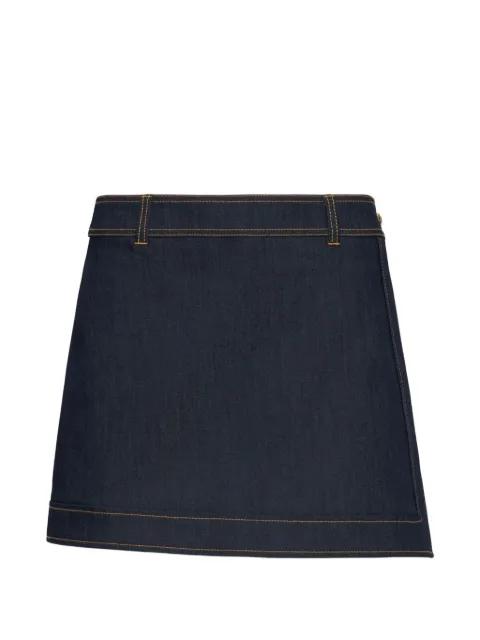 Larsa contrast-stitching mini skort by CINQ A SEPT