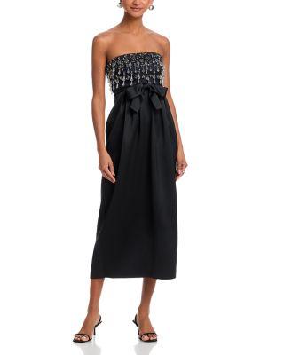 Layered Gemstone Midi Dress by CINQ A SEPT