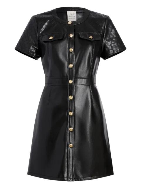 Layla quilted buttoned mini dress by CINQ A SEPT