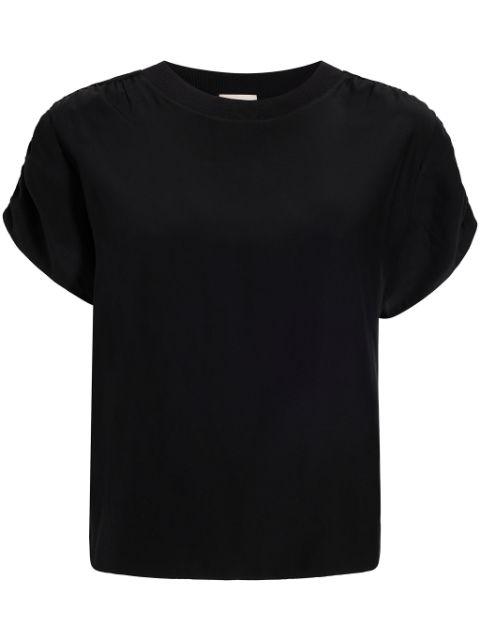 Lorainne silk blouse by CINQ A SEPT