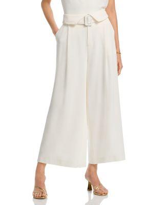 Lorena Belted Pants by CINQ A SEPT