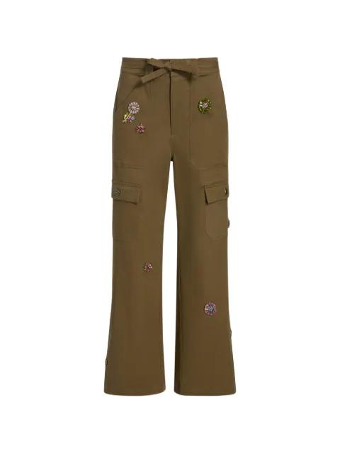 Love Michelle embellished cargo trousers by CINQ A SEPT
