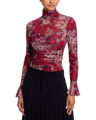 Lucy Ruched Top by CINQ A SEPT