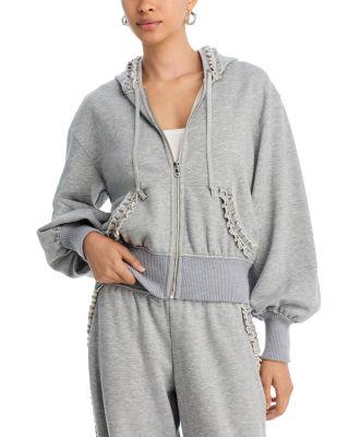Maddie Zippered Hoodie by CINQ A SEPT