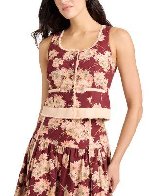 Mae Bouquet Rowena Top by CINQ A SEPT