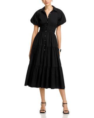 Maggio Balloon Sleeve Dress by CINQ A SEPT