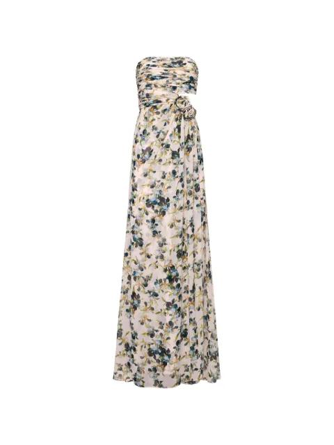 Magy strapless gown by CINQ A SEPT