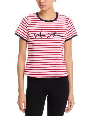Mon Amour Striped Tee by CINQ A SEPT