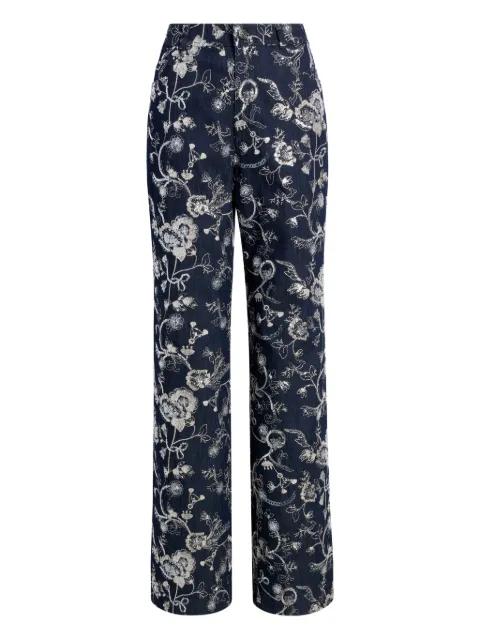 Nolita embroidered trousers by CINQ A SEPT