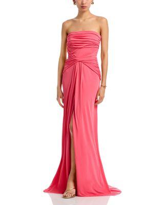 Olena Strapless Gown by CINQ A SEPT