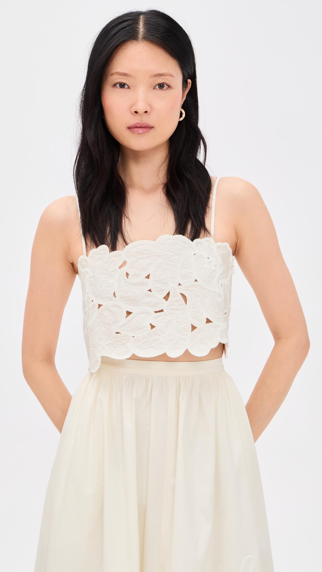 Paisley Bloom Ember Caterina Top by CINQ A SEPT