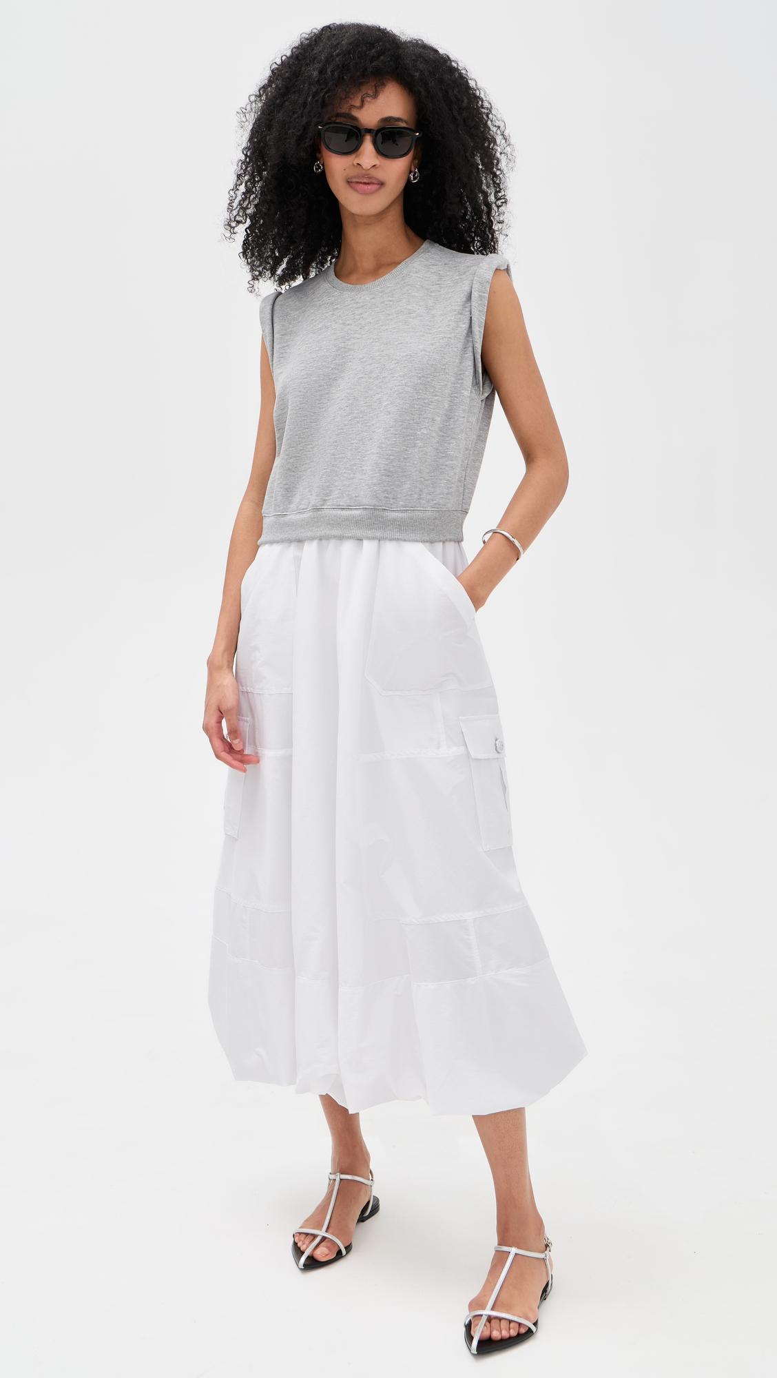 Parker Mixed Media Dress by CINQ A SEPT