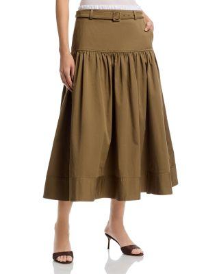 Peri Belted Skirt by CINQ A SEPT