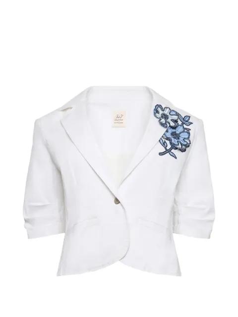 Petit Khloe floral-appliqué blazer by CINQ A SEPT