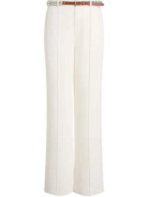 Rhinestone Belt Ester trousers by CINQ A SEPT