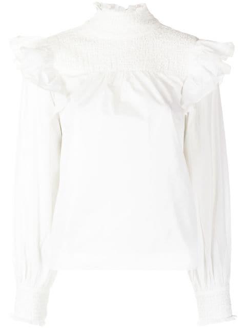 River ruffled blouse by CINQ A SEPT