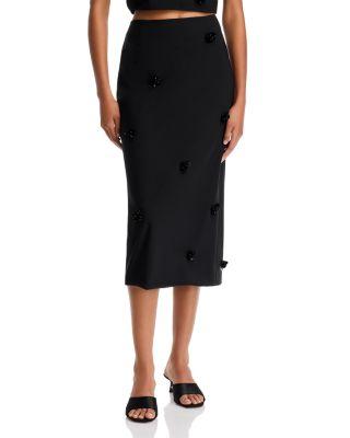 Sequin Dot Abbie Skirt by CINQ A SEPT