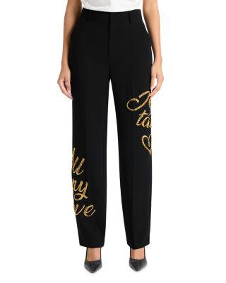Sequin Graphic Pants by CINQ A SEPT