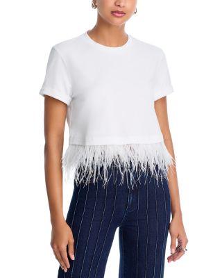 Short Sleeve Cropped Top by CINQ A SEPT