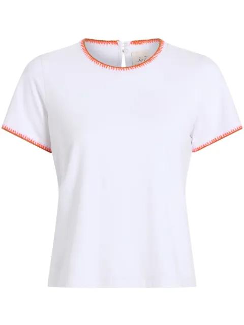 Shrunken T-shirt by CINQ A SEPT
