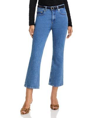 Stevie Cropped Jeans in Blue Mirage by CINQ A SEPT