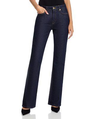 Stevie Straight Jeans in Indigo Noir by CINQ A SEPT