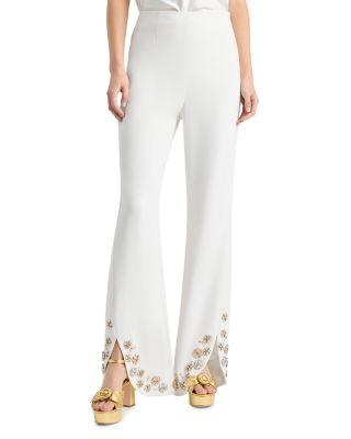 Tumbling Flowers Pants by CINQ A SEPT